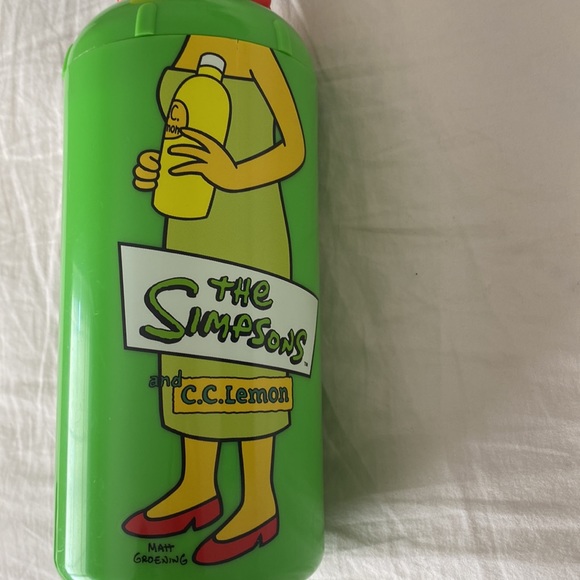 The Simpsons bottle cooler tumbler marge C.C lemon 2001 vintage rare - Picture 6 of 6